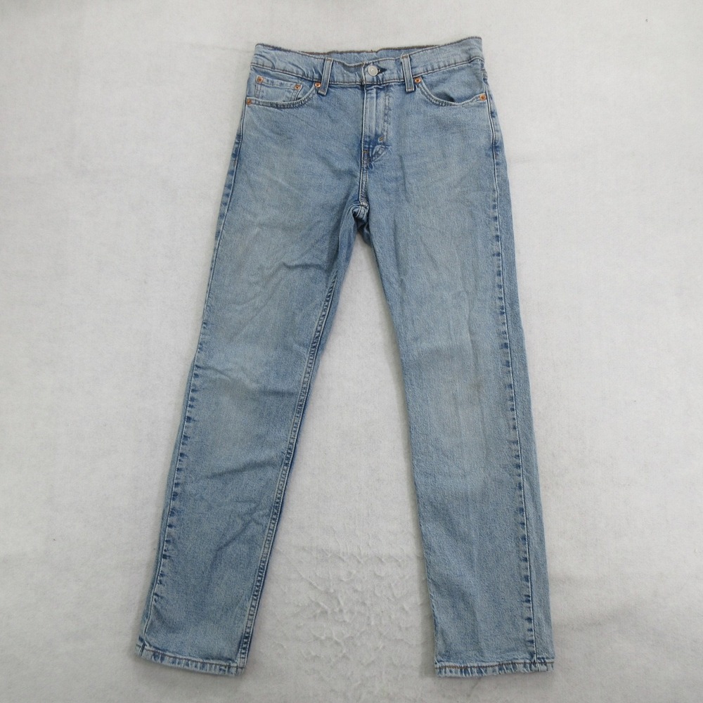 Levis 511 Mens Jeans W30 Slim Fit Light Wash Stretch Denim